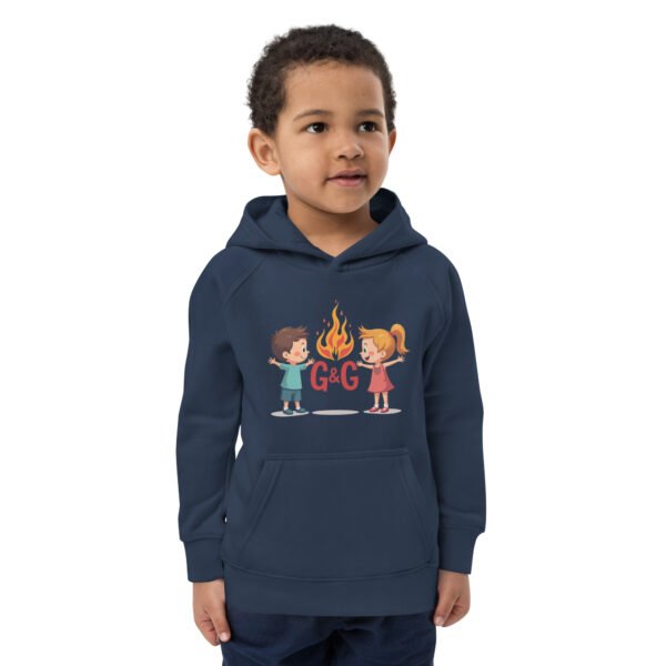 "G&G Kids Campfire Hoodie" - Kids eco hoodie - Image 5