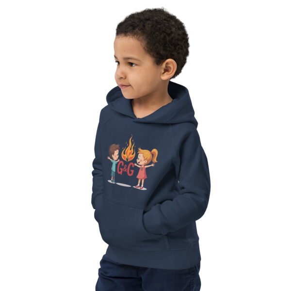 "G&G Kids Campfire Hoodie" - Kids eco hoodie - Image 7