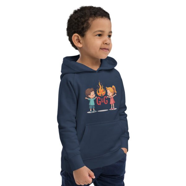 "G&G Kids Campfire Hoodie" - Kids eco hoodie - Image 6