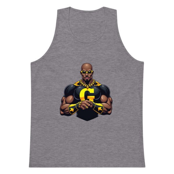 Urban Superhero Logo - Men’s premium tank top - Image 15