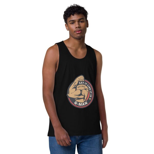 G Man Classic Logo - Men’s premium tank top