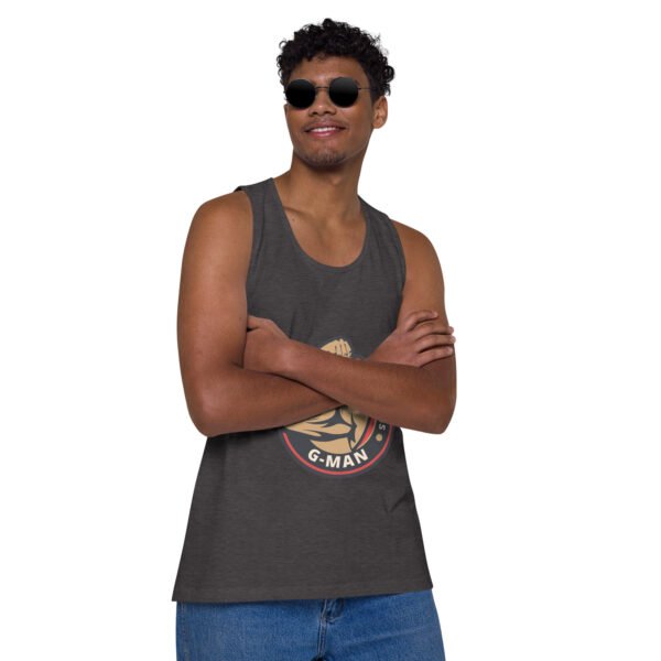 G Man Classic Logo - Men’s premium tank top - Image 18