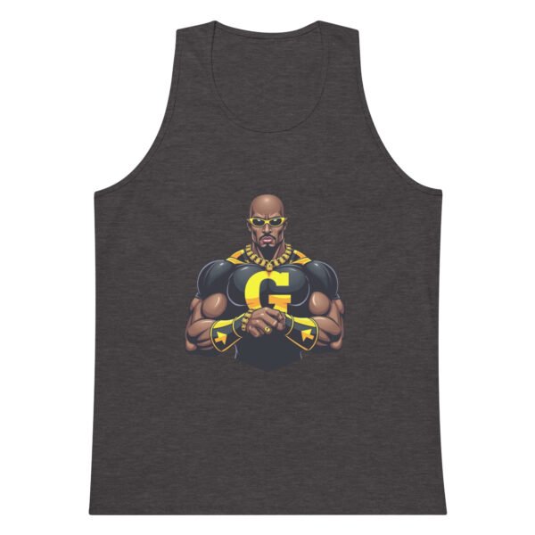 Urban Superhero Logo - Men’s premium tank top - Image 7