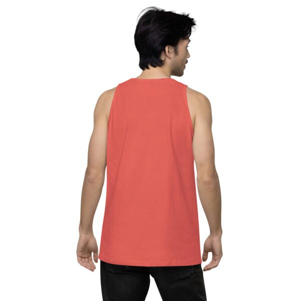 Beast Mode On" Motivational Gym and Fitness Design - Men’s premium tank top - Image 10
