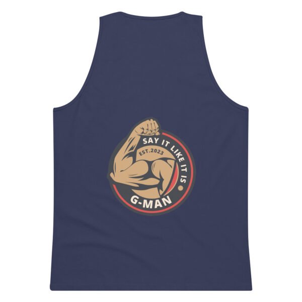 Urban Superhero Logo - Men’s premium tank top - Image 10