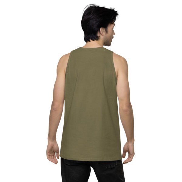Beast Mode On" Motivational Gym and Fitness Design - Men’s premium tank top - Image 5