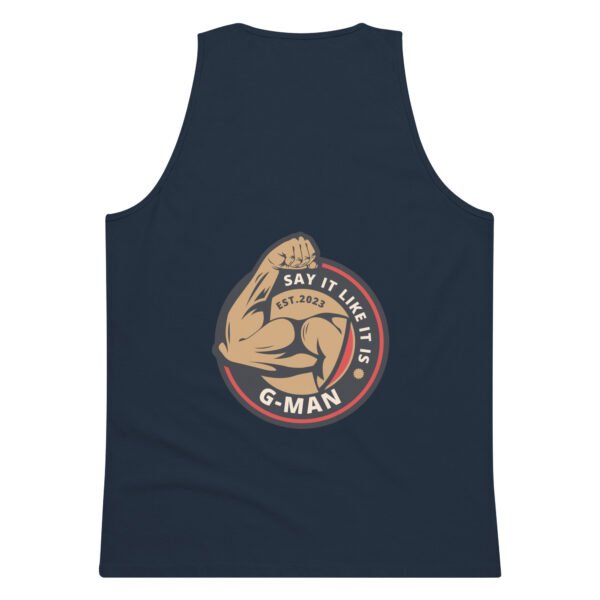 Urban Superhero Logo - Men’s premium tank top - Image 6