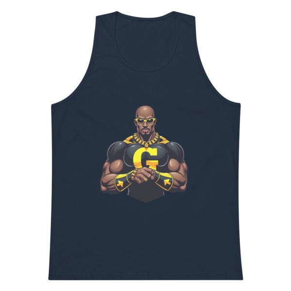 Urban Superhero Logo - Men’s premium tank top - Image 5