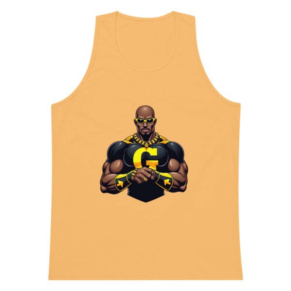 Urban Superhero Logo - Men’s premium tank top - Image 17