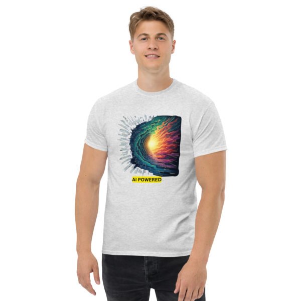 AI Powered - Futuristic Tech Design - Unisex classic tee - Image 55