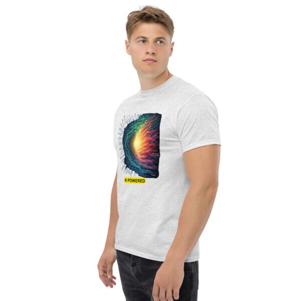 AI Powered - Futuristic Tech Design - Unisex classic tee - Image 58