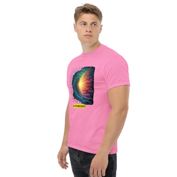 AI Powered - Futuristic Tech Design - Unisex classic tee - Image 4