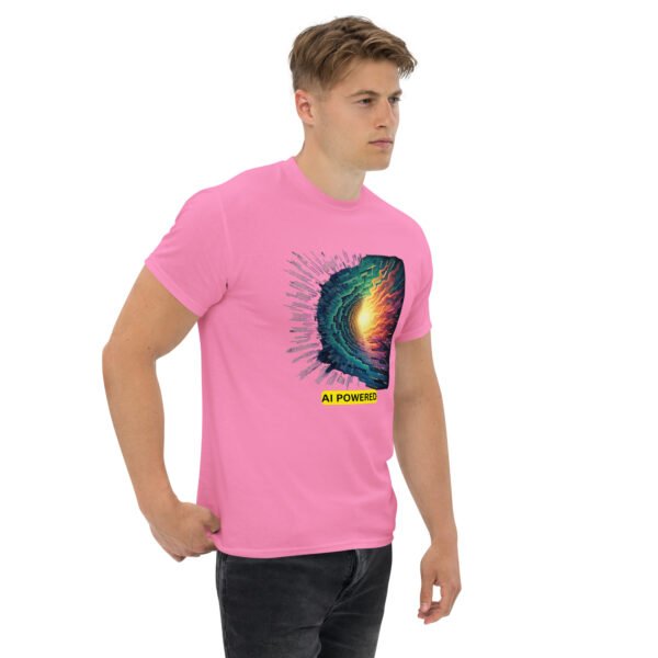 AI Powered - Futuristic Tech Design - Unisex classic tee - Image 6