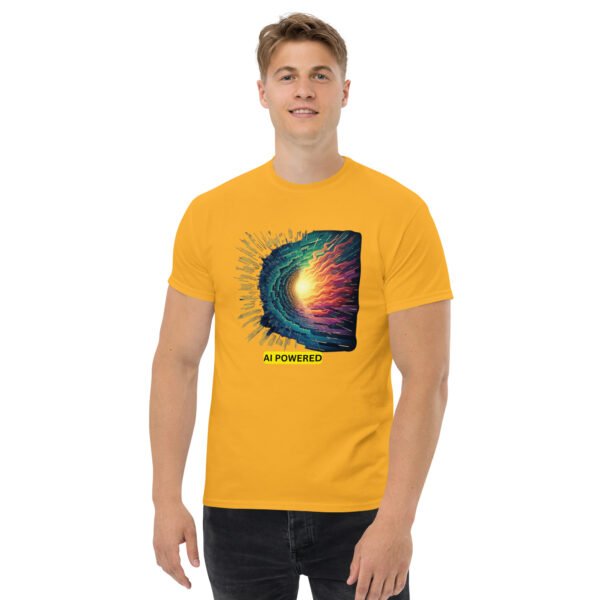 AI Powered - Futuristic Tech Design - Unisex classic tee - Image 13