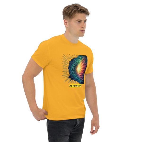 AI Powered - Futuristic Tech Design - Unisex classic tee - Image 18