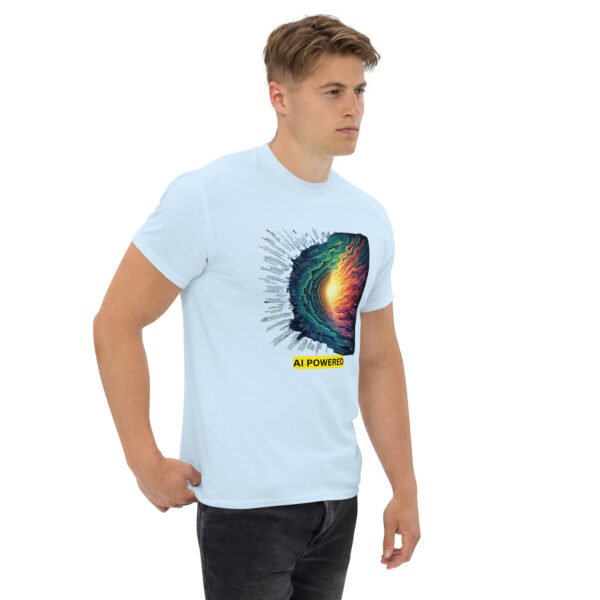 AI Powered - Futuristic Tech Design - Unisex classic tee - Image 54