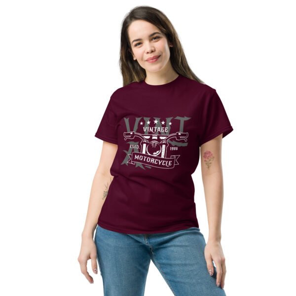 Vintage Motorcycle - Classic Ride Design - Unisex classic tee