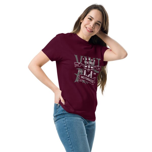 Vintage Motorcycle - Classic Ride Design - Unisex classic tee - Image 2