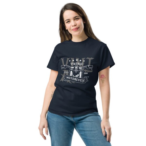 Vintage Motorcycle - Classic Ride Design - Unisex classic tee - Image 7