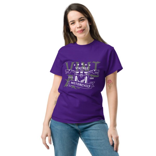 Vintage Motorcycle - Classic Ride Design - Unisex classic tee - Image 10