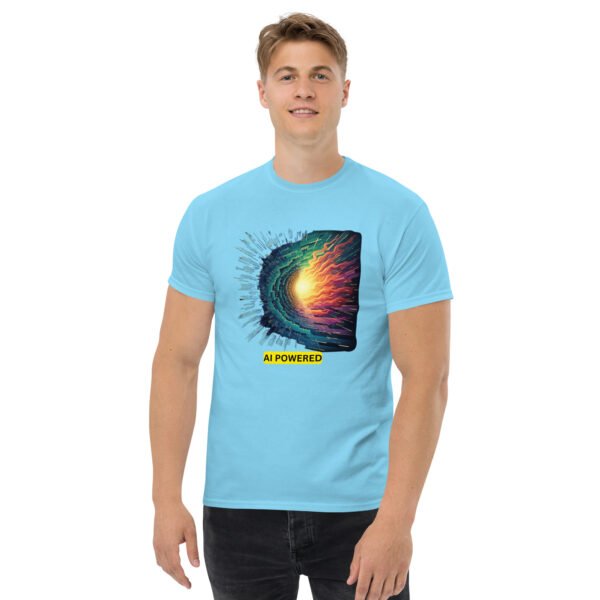 AI Powered - Futuristic Tech Design - Unisex classic tee - Image 31