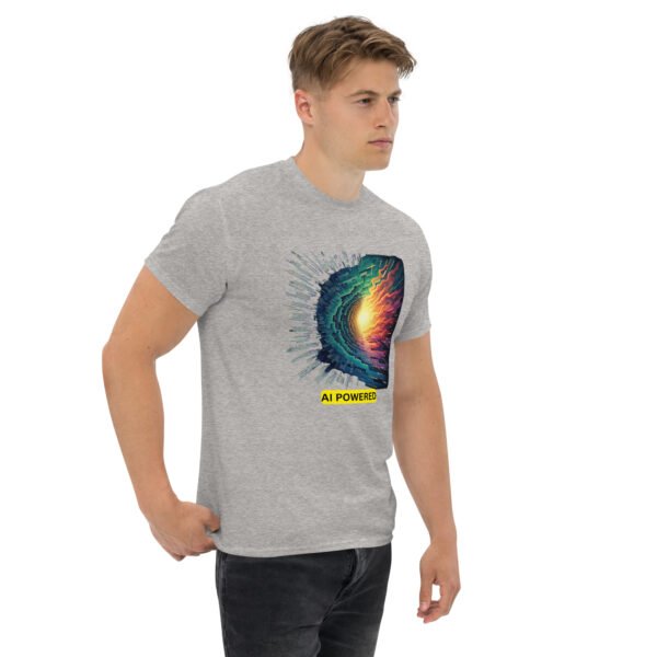 AI Powered - Futuristic Tech Design - Unisex classic tee - Image 24