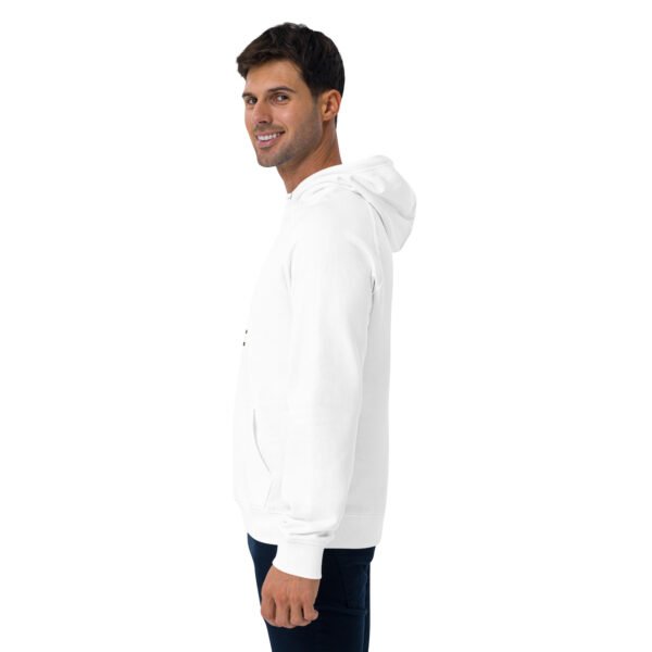 The Sacrifice of the Savior Sweatshirt Design - Unisex eco raglan hoodie - Image 6