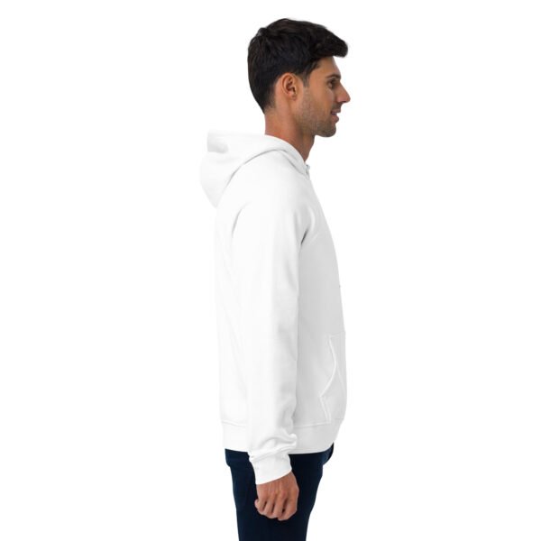 The Sacrifice of the Savior Sweatshirt Design - Unisex eco raglan hoodie - Image 8