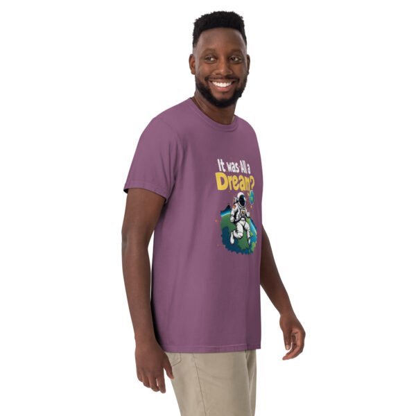 Astronaut Dreamer Design – Cosmic Exploration - Unisex garment-dyed heavyweight t-shirt - Image 13
