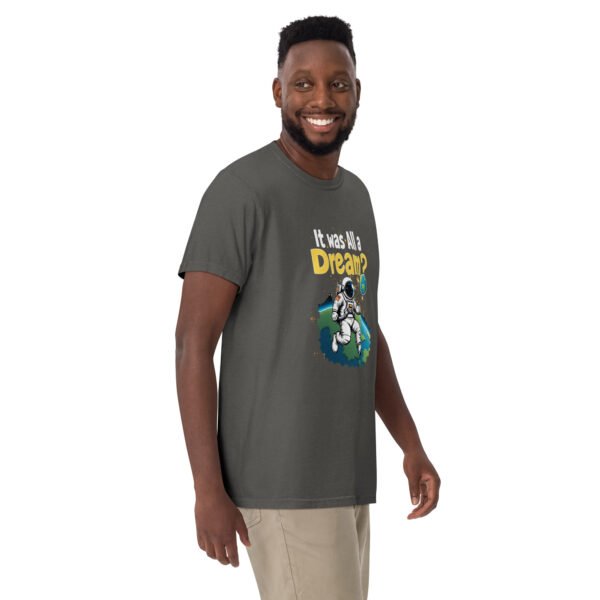 Astronaut Dreamer Design – Cosmic Exploration - Unisex garment-dyed heavyweight t-shirt - Image 7