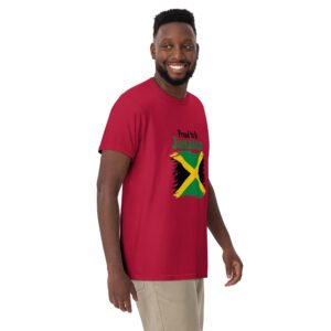 Proud to Be Jamaican Hoodie - Jamaican Flag Design - Unisex garment-dyed heavyweight t-shirt