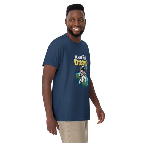Astronaut Dreamer Design – Cosmic Exploration - Unisex garment-dyed heavyweight t-shirt - Image 5