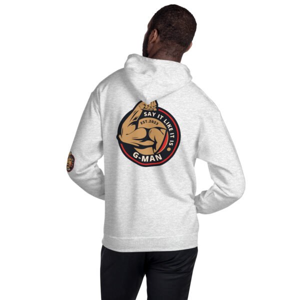 G Man Tri Logo Design - Unisex Hoodie - Image 58