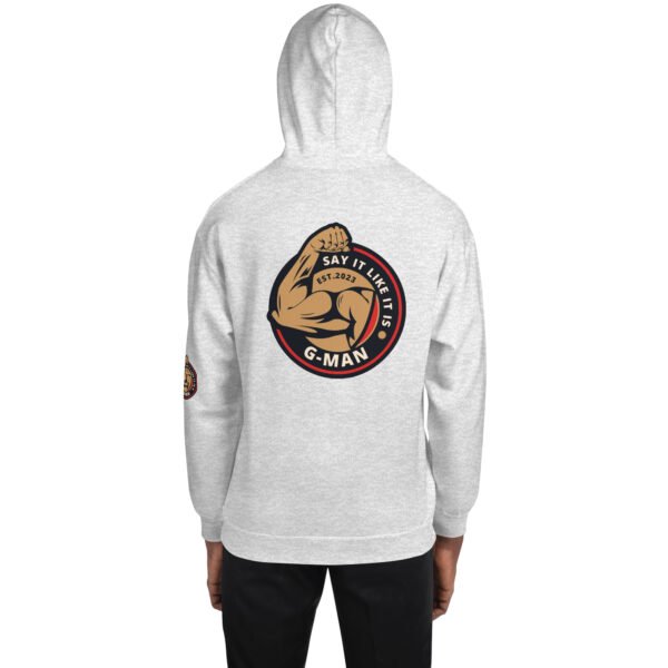 G Man Tri Logo Design - Unisex Hoodie - Image 57