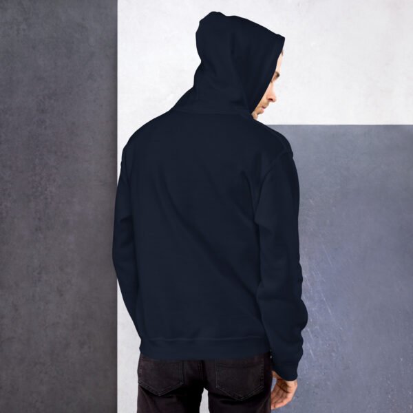 Dream Big Hustle Harder" Motivational Design - Unisex Hoodie - Image 6