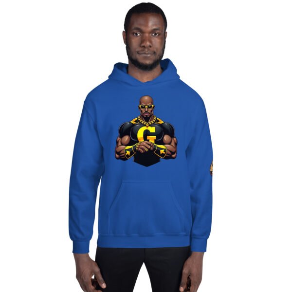 G Man Tri Logo Design - Unisex Hoodie - Image 8