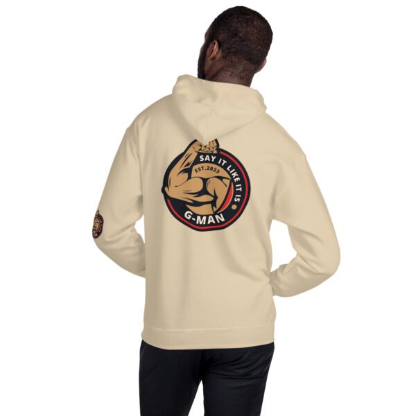 G Man Tri Logo Design - Unisex Hoodie - Image 46