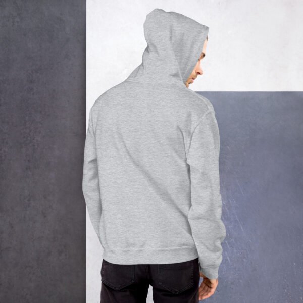 Dream Big Hustle Harder" Motivational Design - Unisex Hoodie - Image 10