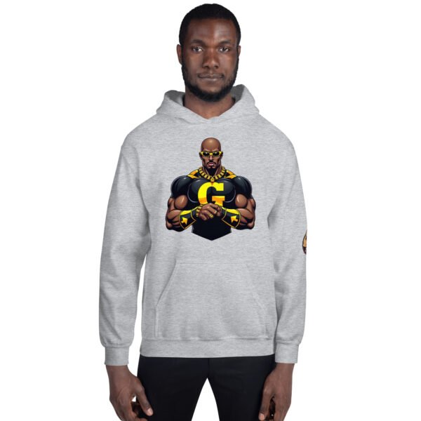 G Man Tri Logo Design - Unisex Hoodie - Image 32