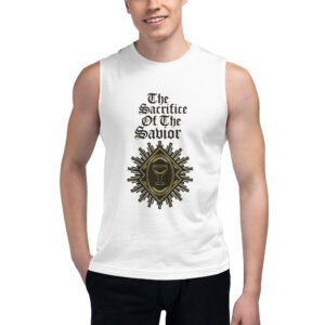 The Sacrifice of the Savior Sweatshirt Design - Muscle Shirt