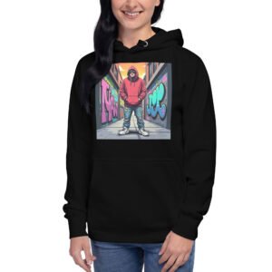 "Street Style Graffiti Hoodie" - Unisex Hoodie