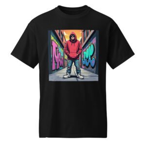 "Street Style Graffiti Hoodie" - DryBlend® T-Shirt