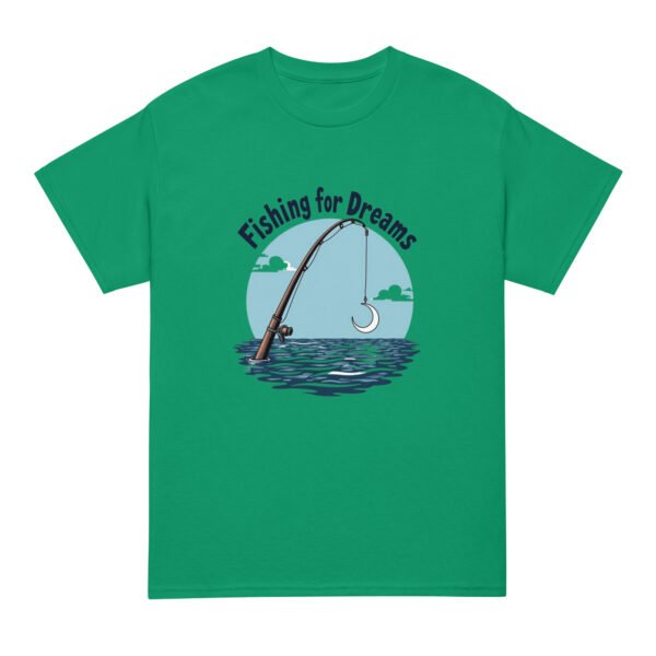 "Fishing for Dreams Inspirational T-Shirt" - DryBlend® T-Shirt - Image 5