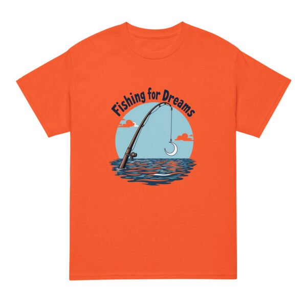 "Fishing for Dreams Inspirational T-Shirt" - DryBlend® T-Shirt - Image 7