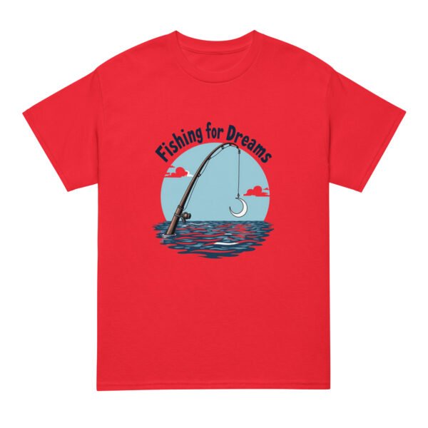 "Fishing for Dreams Inspirational T-Shirt" - DryBlend® T-Shirt