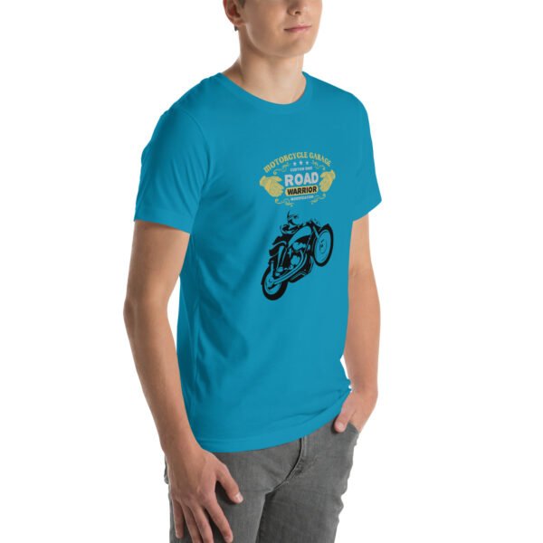 Road Warrior Motorcycle T-Shirt – Vintage Biker Apparel - Unisex t-shirt - Image 34