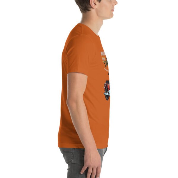 Retro Biker Garage T-Shirt – Classic Motorcycle Enthusiast Tee - Unisex t-shirt - Image 13