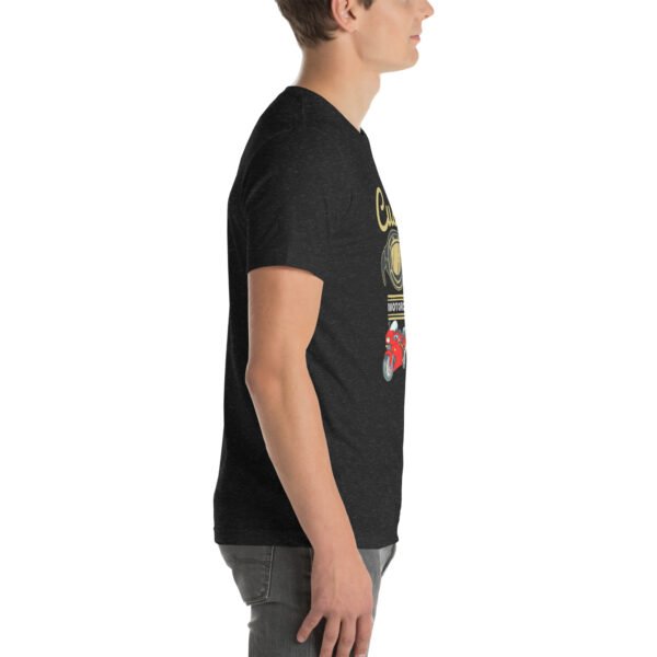 Custom Motorcycle Apparel T-Shirt – Vintage Biker Gear - Unisex t-shirt - Image 5