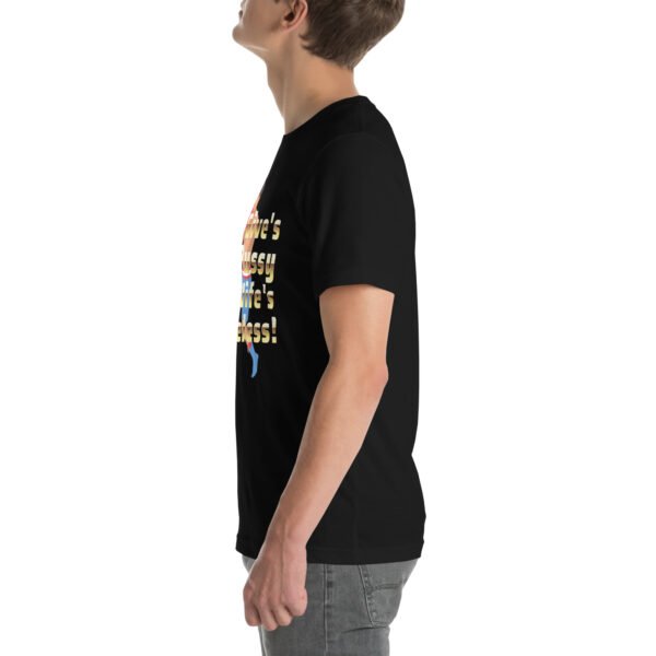 If AI Gives Me" Bold Boxing-Themed Humorous Design - Unisex t-shirt - Image 9
