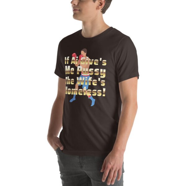 If AI Gives Me" Bold Boxing-Themed Humorous Design - Unisex t-shirt - Image 40